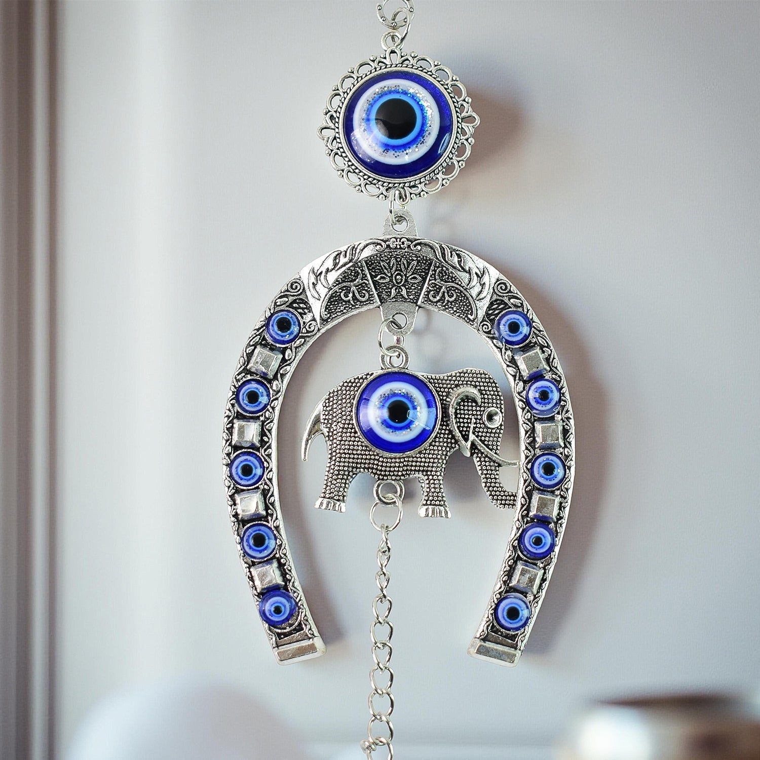 Spiritual Evil Eye Wind Chime Charm for Positive Energy Spiritual Evil Eye Wind Chime Charm for Positive Energy